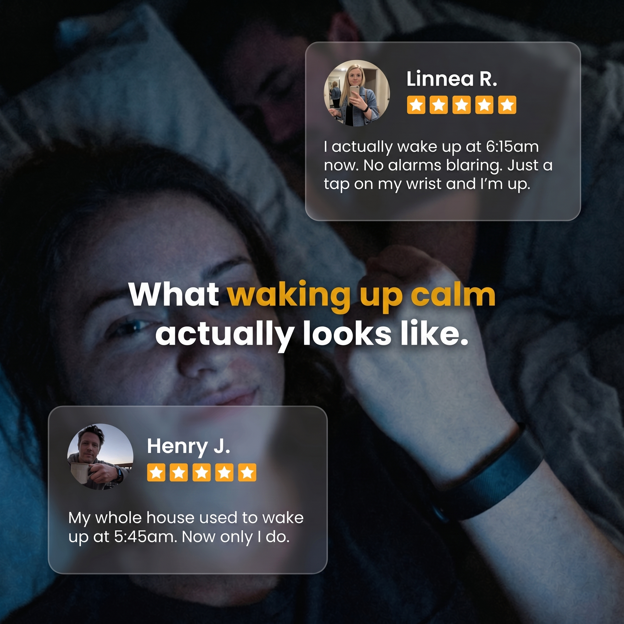 NoSnooze Band - Silent Vibration Alarm